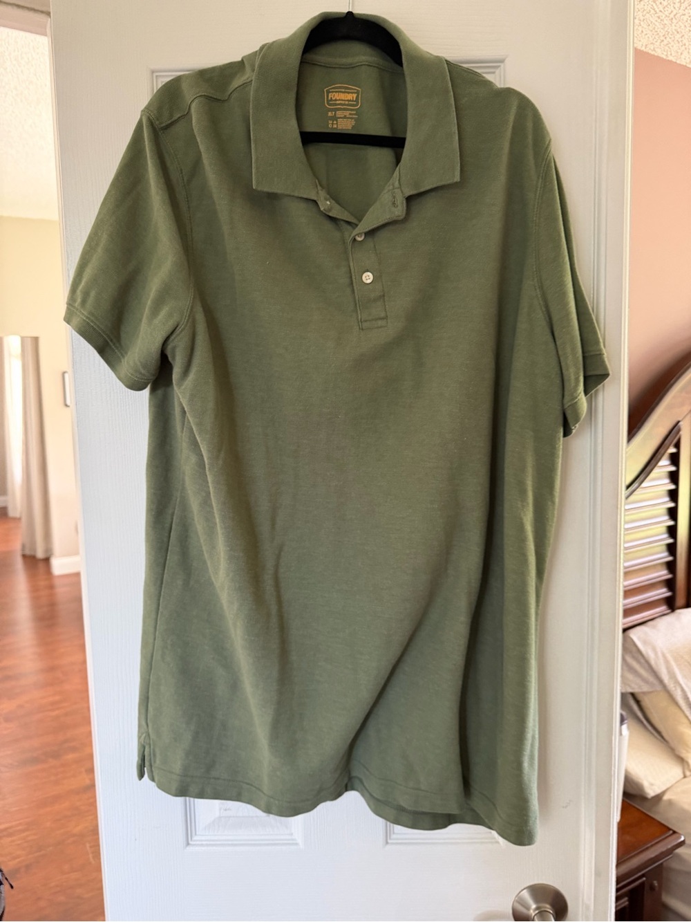 The Foundry Supply Co. Classic Olive Polo